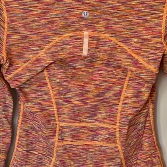 Lululemon Define Jacket "Space Dye Orange Tang" (Rare Color - Picture 3 of 7
